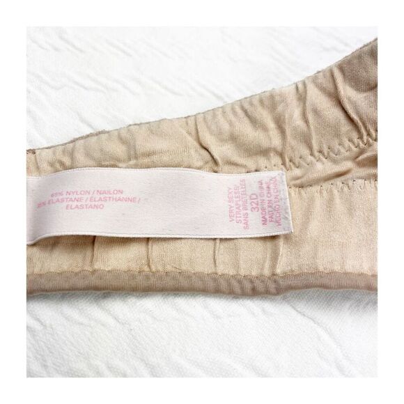 BUY 1 GET 1 FREE Victoria’s Secret very sexy strapless 32d nude tan beige soft s - Picture 10 of 11